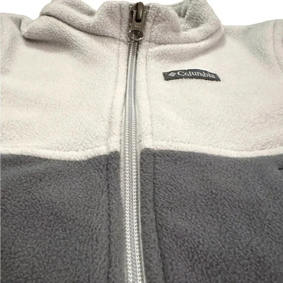 Columbia | Infant Gray Fleece Jacket (3-6 mos) - Picture 2 of 6
